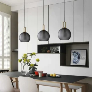 Glass Ball Round Pendant Lamp P6091 3