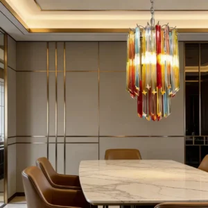 Murano Glass Tube Chandelier MX9001 3