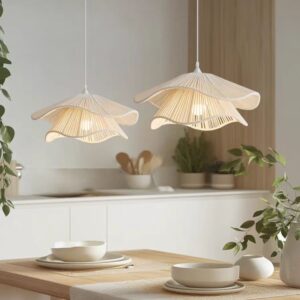 Handwoven Wave Pendant Lamp MP4017 3