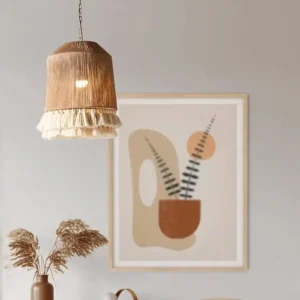 Boho Fringe Pendant Light MP4008 4