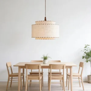 Wabi Sabi Fabric Pendant Light MP4015 4