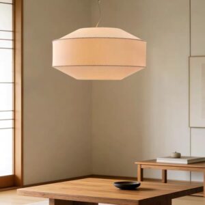 Scandinavian Fabric Drum Pendant Light MP4024 3