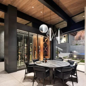 Modern Geometric Glass Pendant Light P6044 5