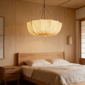 Wabi-Sabi Pleated Pendant Light MP4002 3