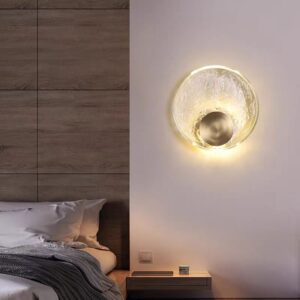 Textured Glass Led Wall Light WA1003 2