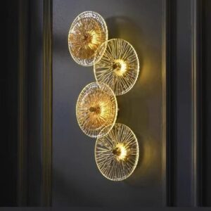 Modern Glass Wall Light WA1001 5
