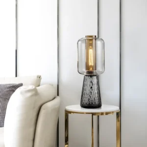 Modern Glass Cylinder Table Lamp TL-A023 1