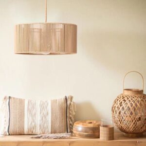 Hemp rope Drum Pendant Light MP4022 1