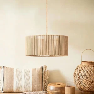 Hemp rope Drum Pendant Light MP4022 7