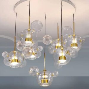 Modern Bubble Glass Pendant Light P6077 4