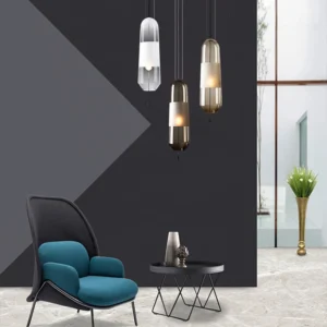 Creative Capsule Glass Pendant Light P6059 4