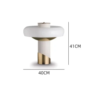 Modern Ribbed Column Table Lamp TL-A050 1