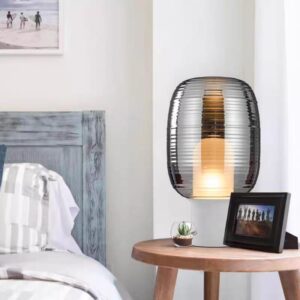 Ribbed Glass Table Lamp TL-A006 2