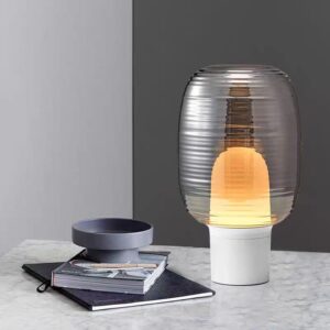 Ribbed Glass Table Lamp TL-A006 1