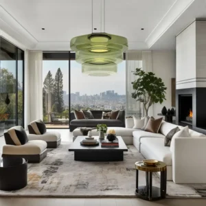 Scandinavian Glass Led Pendant Light P6018 6