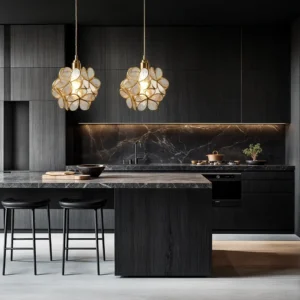 Modern Flower Glass Pendant Light P6062 6
