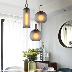 Glass Ball Round Pendant Lamp P6091 6