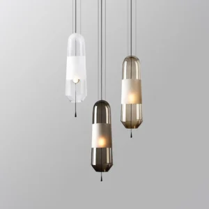 Creative Capsule Glass Pendant Light P6059 6