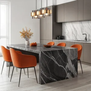 Modern Glass Pendant Light with Brass Finish P6089 6