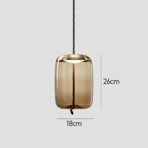 Modern Glass LED Dining Room Pendant Light P6069 7