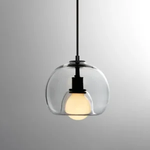 Handblown Glass Orb Pendant Light P6093 8