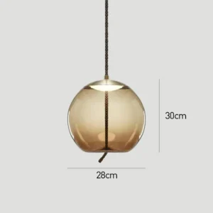 Modern Glass LED Dining Room Pendant Light P6069 8