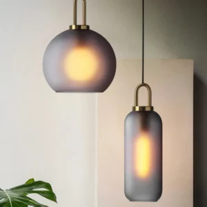 Glass Ball Round Pendant Lamp P6091 8