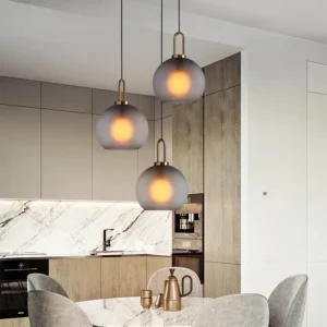 Glass Ball Round Pendant Lamp P6091 9