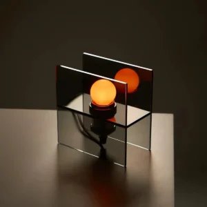 Modern Acrylic Cube Table Lamp with Warm Glow TL-G001 5
