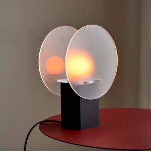 Modern Frosted Acrylic Disc Table Lamp TL-G009 4