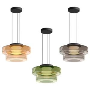 Scandinavian Glass Led Pendant Light P6018 9