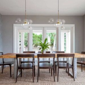 Modern Bubble Glass Pendant Light P6077 9