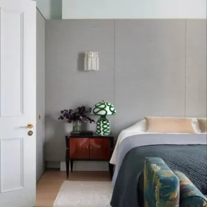 Modern Green Pattern Ceramic Table Lamp TL-H018 1