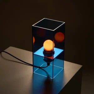 Contemporary Acrylic Cube Table Lamp TL-G006 1