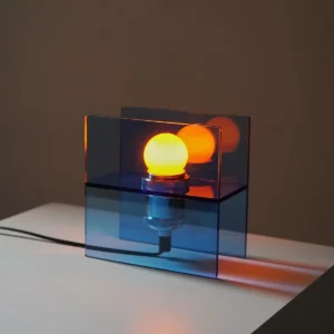 Modern Acrylic Cube Table Lamp with Warm Glow TL-G001 2