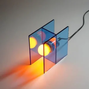 Modern Acrylic Cube Table Lamp with Warm Glow TL-G001 1