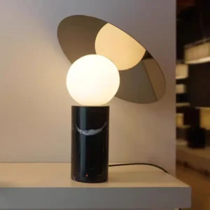 Modern Black Marble base with Metal Table Lamp TL-D011 4