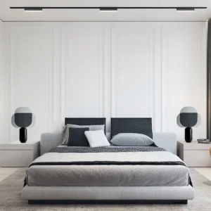 Modern Geometric Black Art Table Lamp TL-B051 3