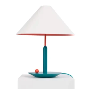 Modern Color Block Cone Shade Metal Table Lamp TL-B056 4