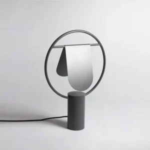 Minimalist Circular Metal Frame Table Lamp TL-B057 1