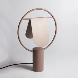 Minimalist Circular Metal Frame Table Lamp TL-B057 4