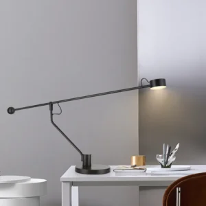 Modern Black Adjustable Long Arm Office Reading Table Lamp TL-B060 1
