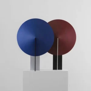 Minimalist Solid Color Circular Panel Table Lamp TL-B062 1