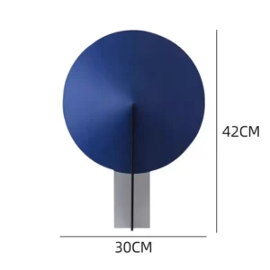Minimalist Solid Color Circular Panel Table Lamp TL-B062 2