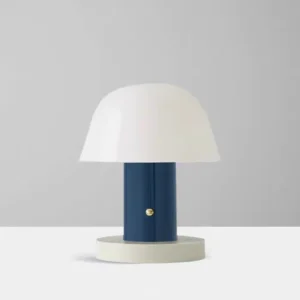Modern Color Block Mushroom Metal Shade Table Lamp TL-B059 5