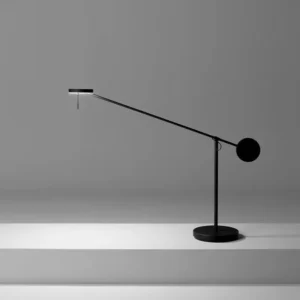 Minimalist Black Long Swing Arm Balance Art Table Lamp TL-B071 3