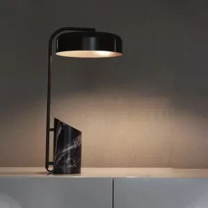 Modern Dome Shade Table Lamp with Marble Base TL-D020 3
