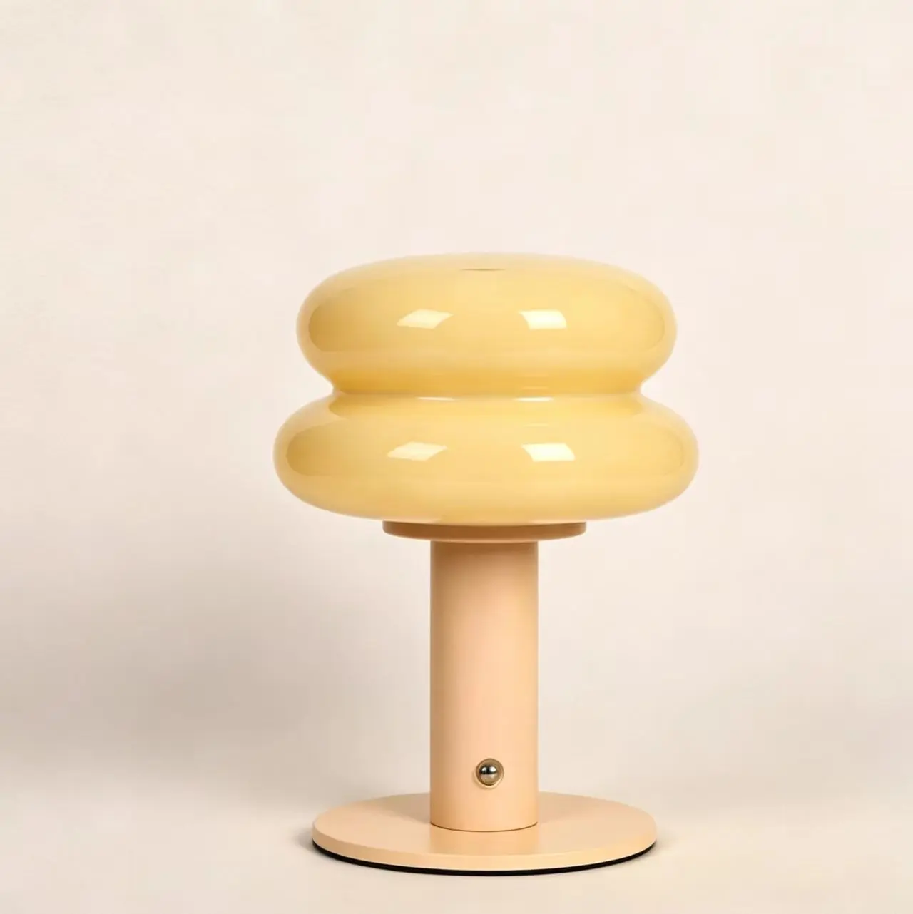 Retro Candy Glass Table Lamp Rechargeable Touch Control Bedside Night Lamp T45-001 5