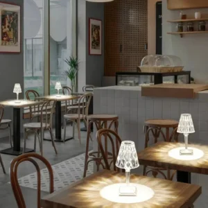 Modern Rechargeable Diamond Acrylic LED Table Lamp T45-003 3