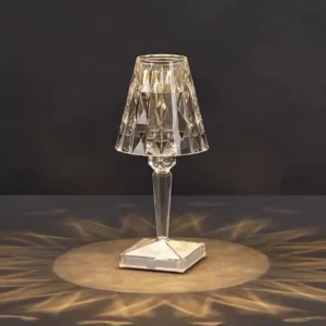 Modern Rechargeable Diamond Acrylic LED Table Lamp T45-003 6